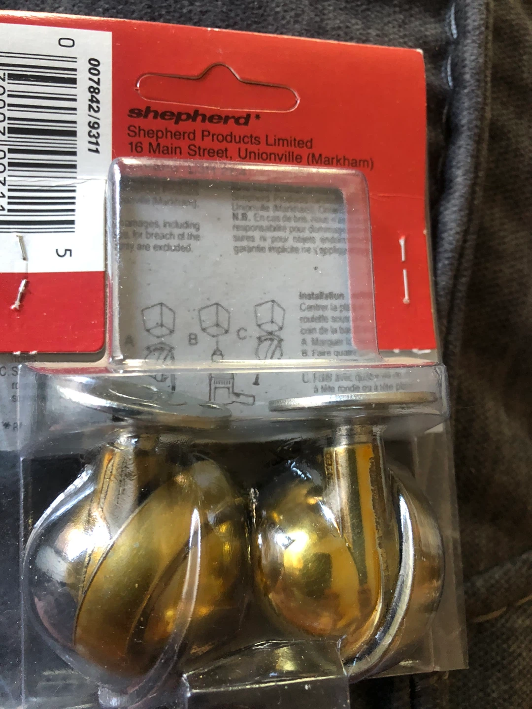 NEW Shepherd Ball Casters 1 1/2" 🏈 - photo 2