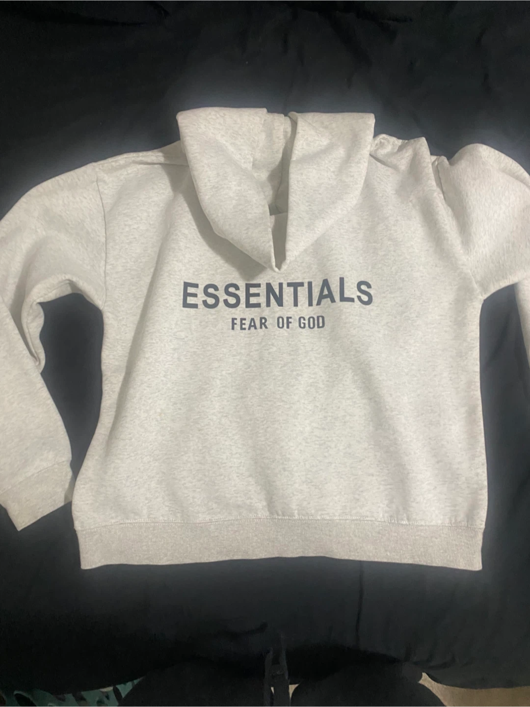 Essentials Fear of God Hoodie - light oatmeal - photo 3