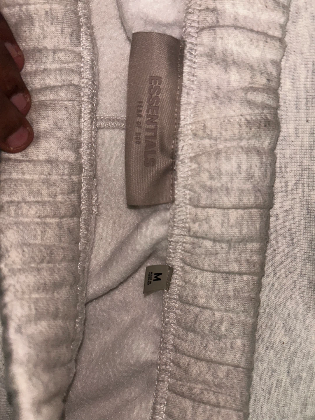Essentials Fear of God Sweatpants Grey - photo 2