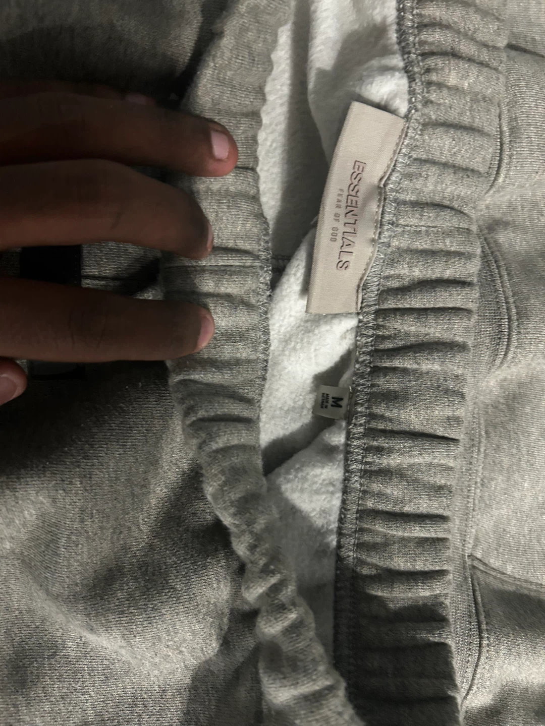Essentials Fear of God Grey Sweatpants - photo 2