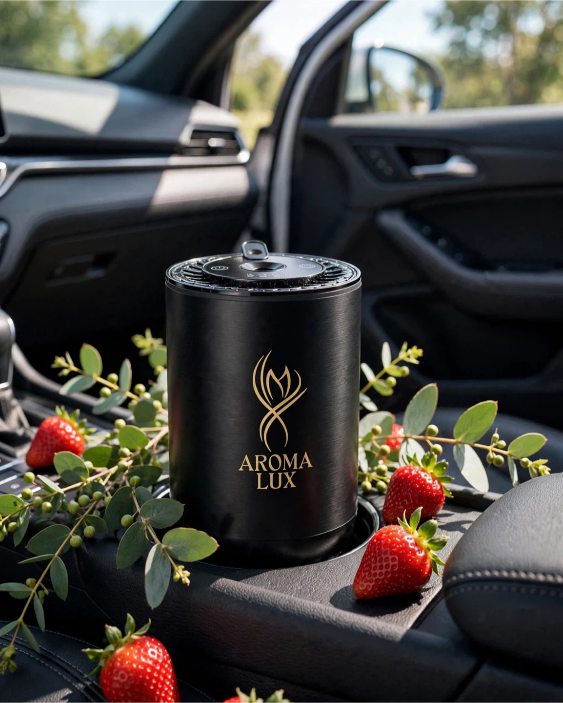 🍓🚗 AROMA LUX Strawberry Car Diffuser | Premium Aluminum Alloy - photo 3