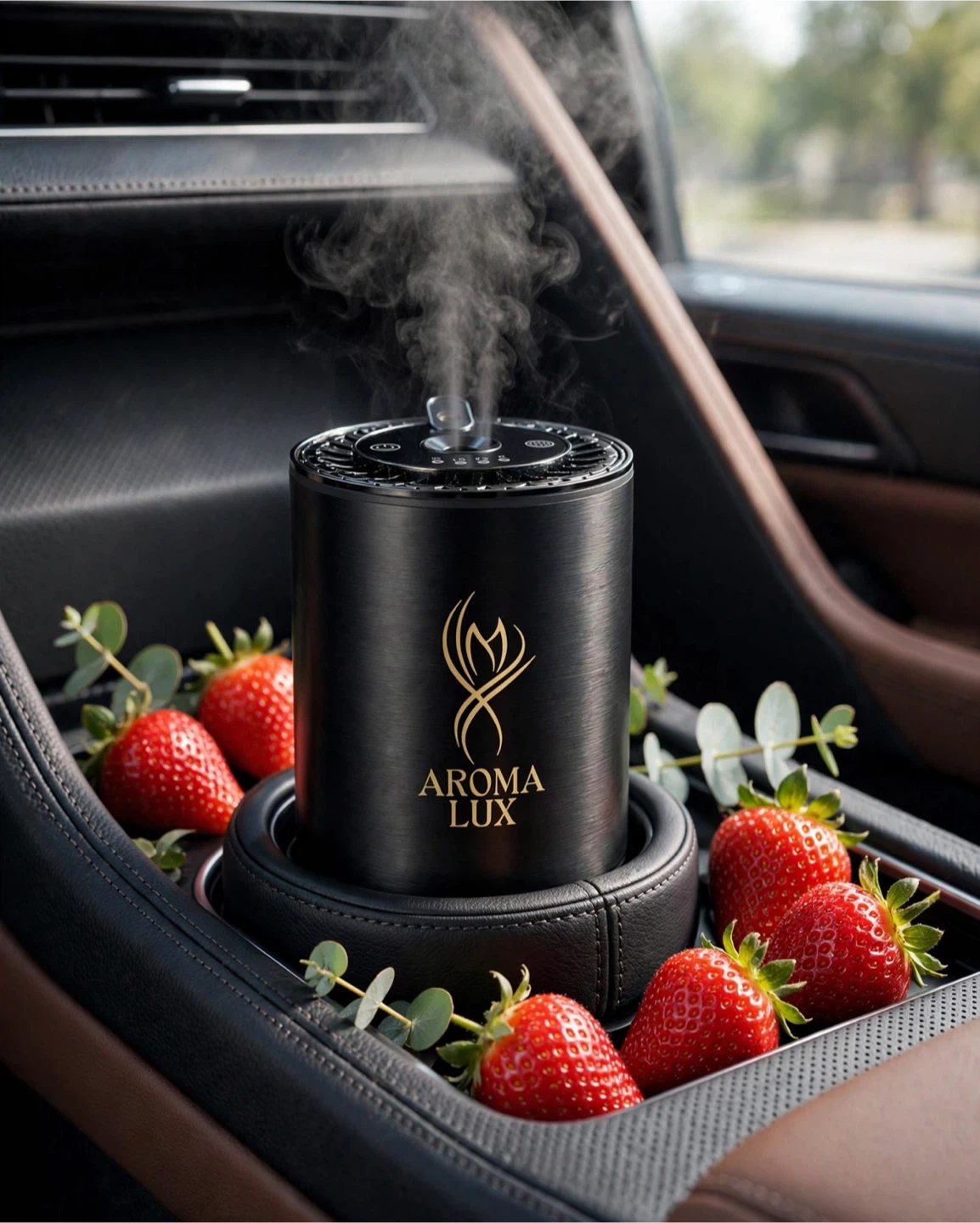 🍓🚗 AROMA LUX Strawberry Car Diffuser | Premium Aluminum Alloy - photo 4