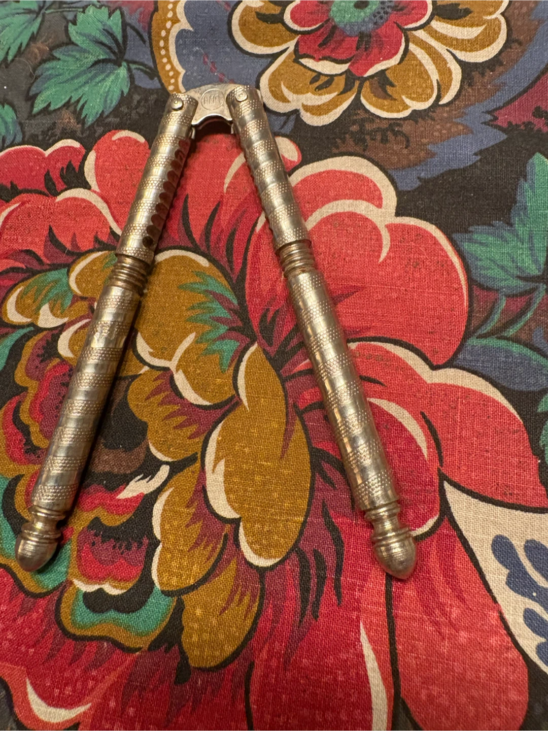 Vintage Metal Nutcracker