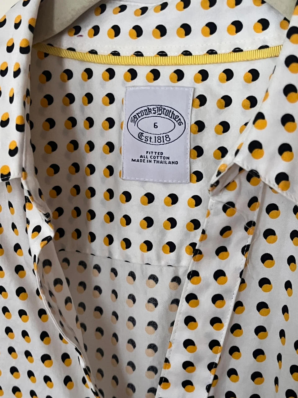 Brooks Brothers Fitted Cotton Button Down Shirt Size 6 - photo 2