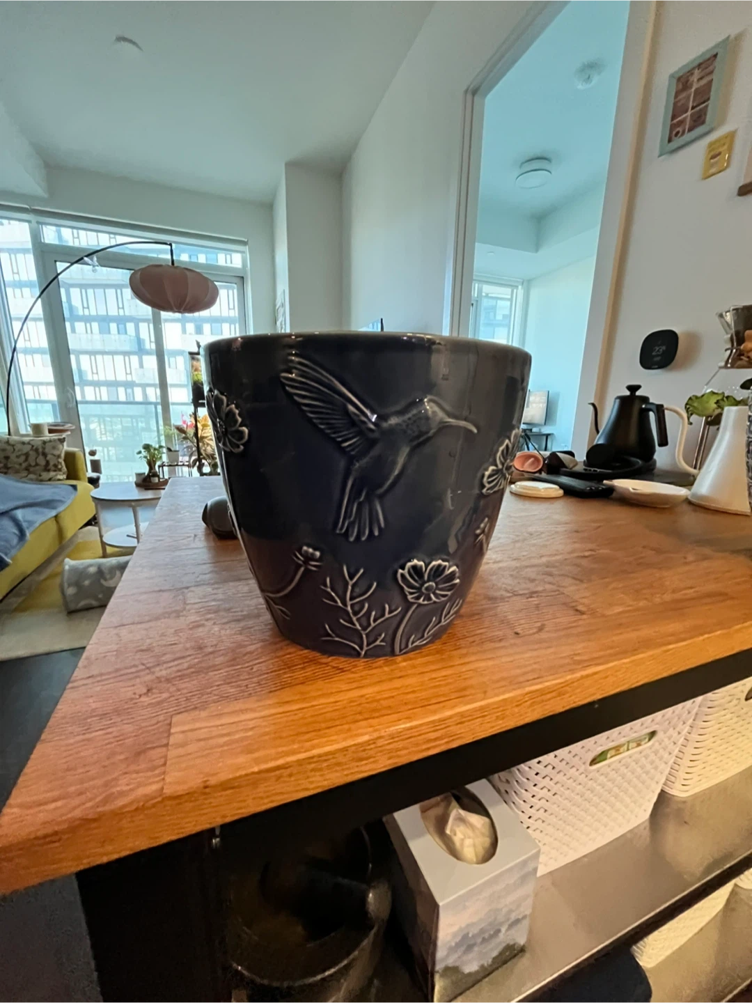 Set of 4 Large Decorative Plant Pots - photo 4