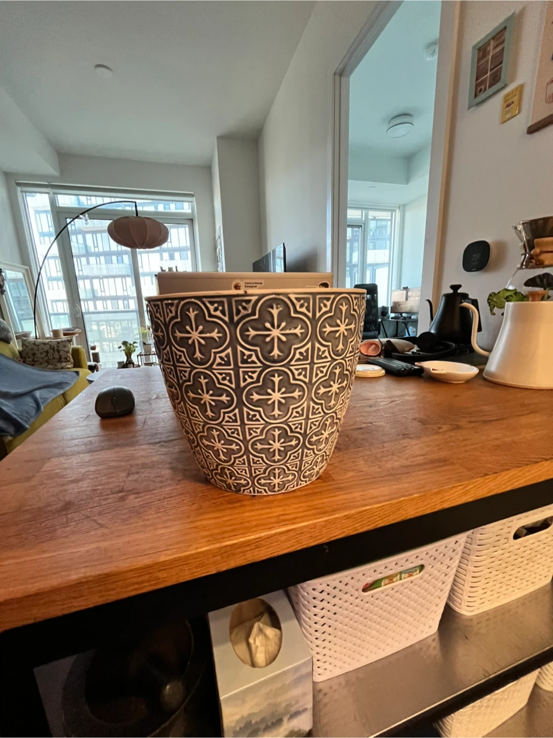 Set of 4 Large Decorative Plant Pots - photo 5