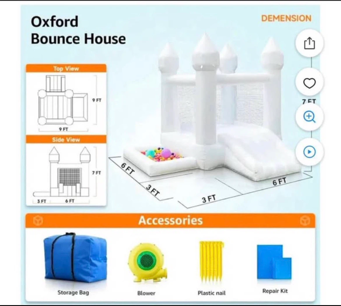 Bouncy castle for rent - photo 4