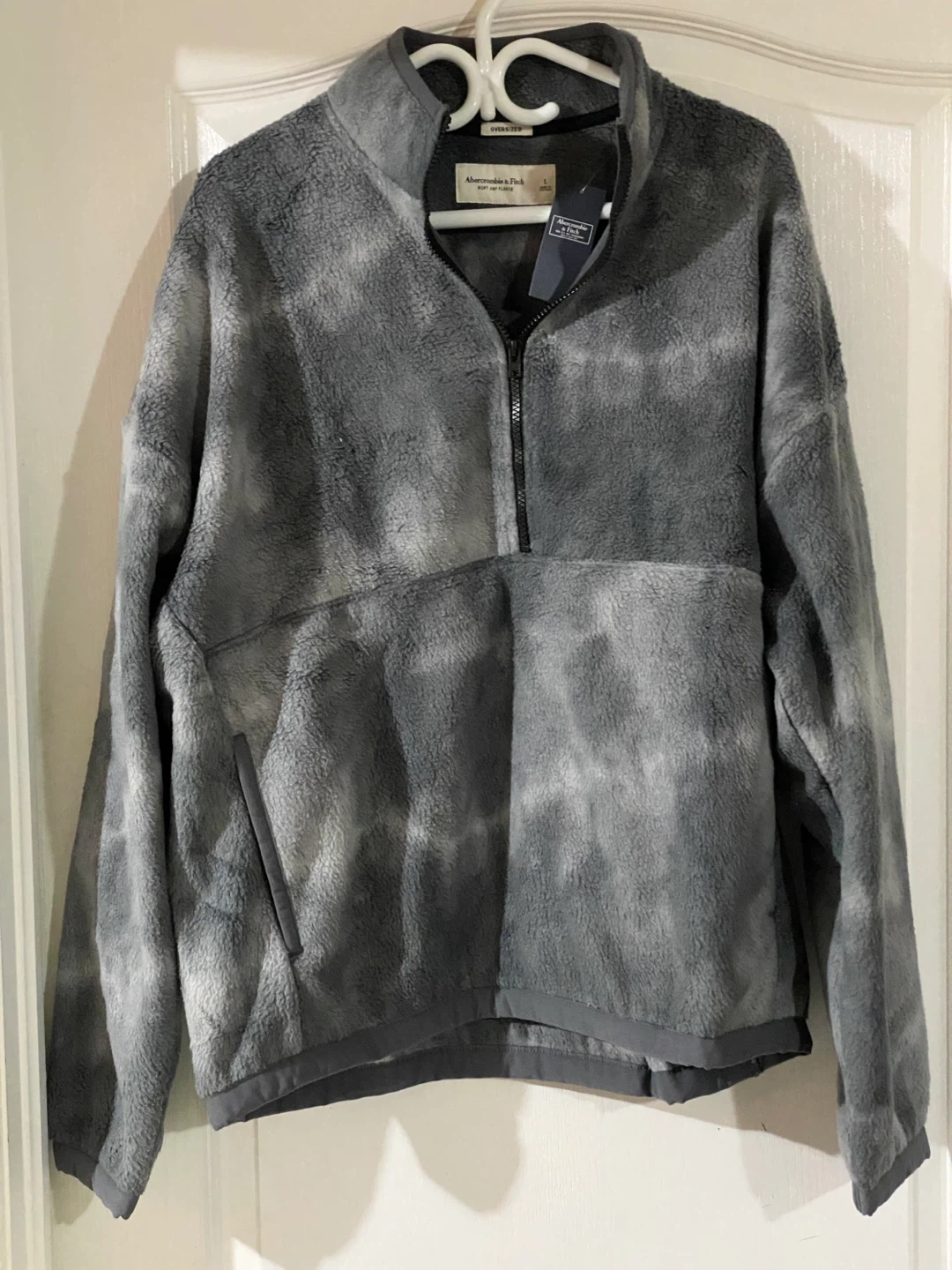 NWT Abercrombie & Fitch Oversized Fleece Pullover