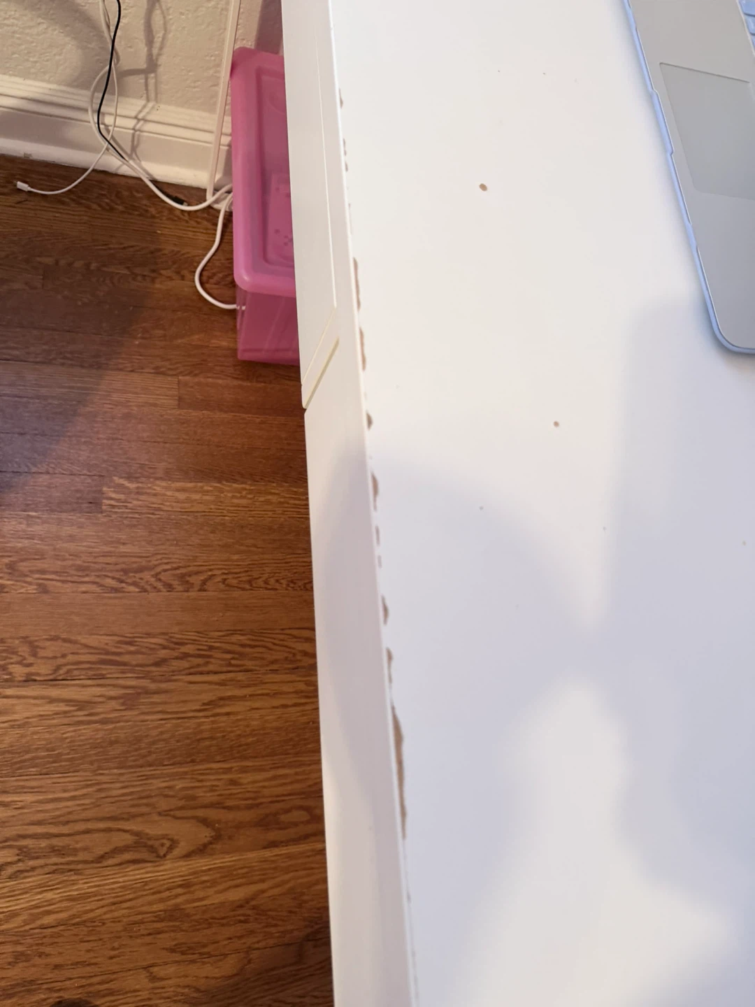 IKEA MICKE White Desk - photo 2