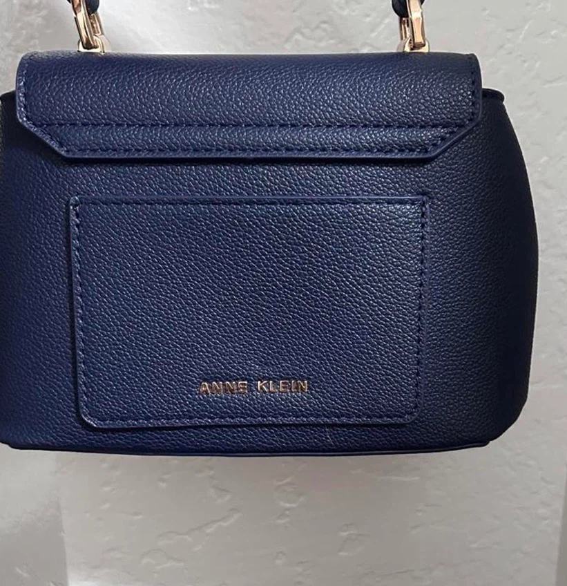 Anne Klein Navy Blue Crossbody Bag - photo 2