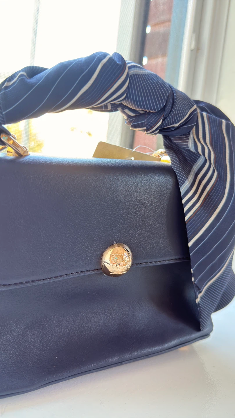 Anne Klein Navy Blue Crossbody Bag - photo 3