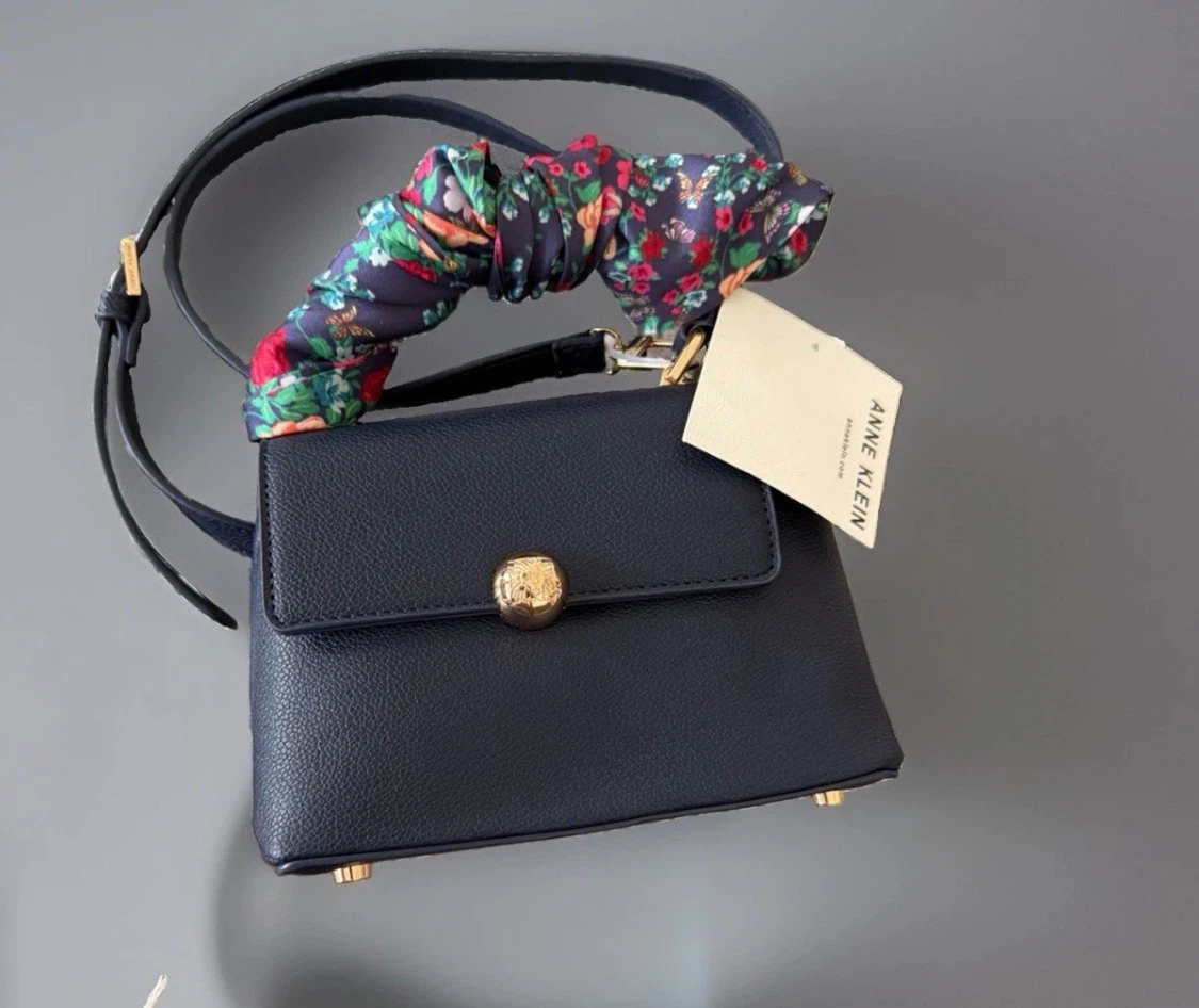 Anne Klein Navy Blue Crossbody Bag - photo 5
