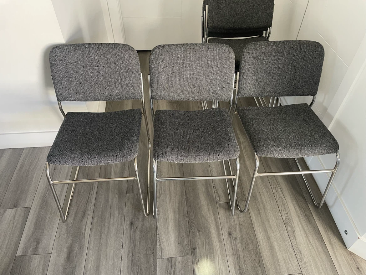 6 Stacking Chairs - photo 5