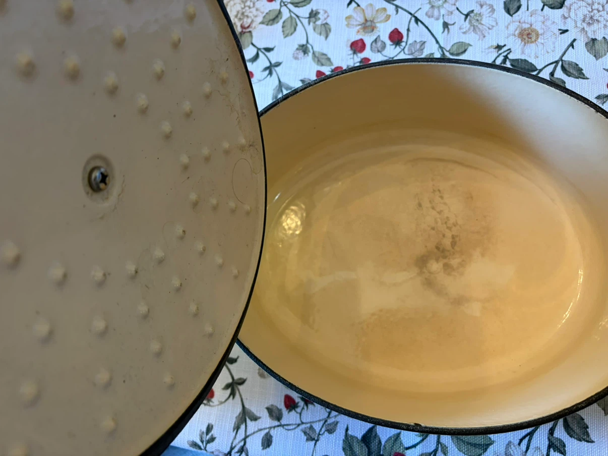 Lagostina Lime Enameled Cast Iron Oval Dutch Oven - photo 3
