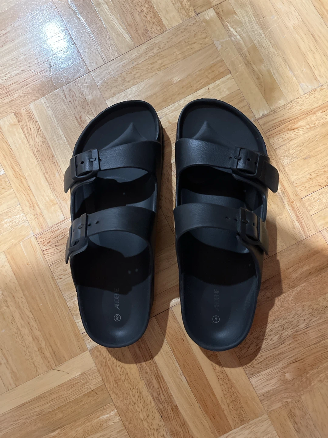 Ardene Black Sandals 🏈