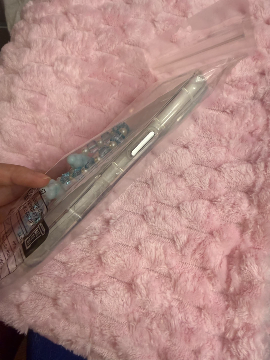 iPhone 16 Clear Phone Case with Charm🏈 - photo 3
