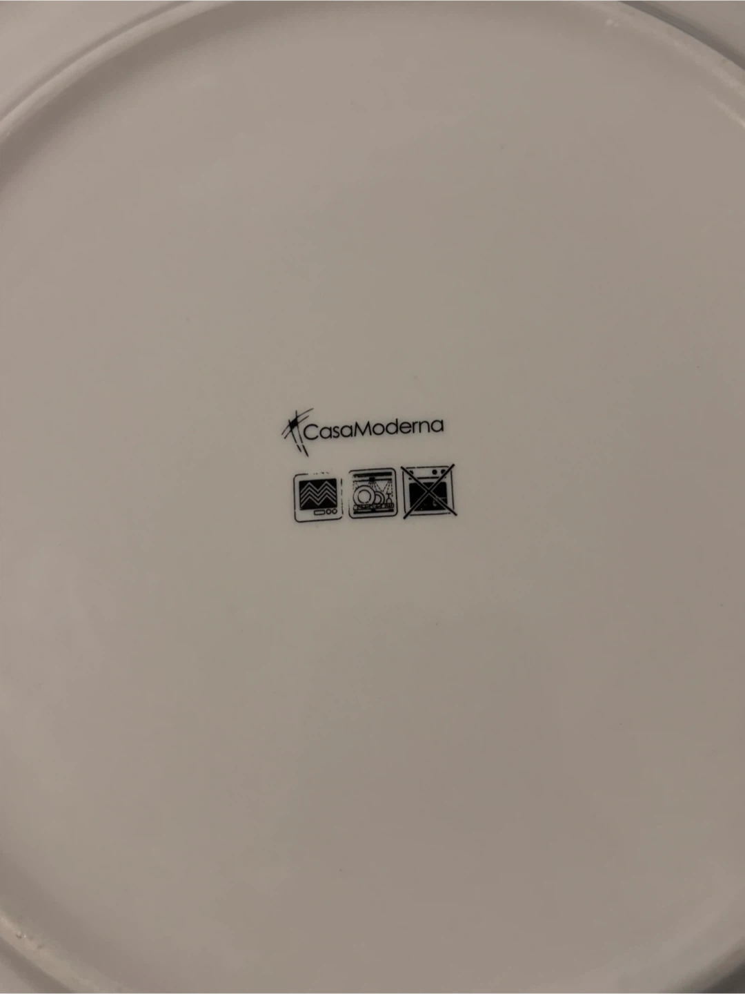 Two CasaModerna Patterned Dinner Plates - photo 2