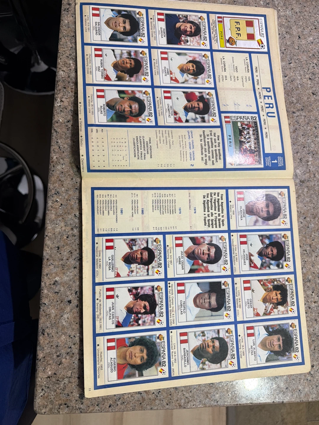 Panini Espana 82 World Cup Sticker Album - photo 4