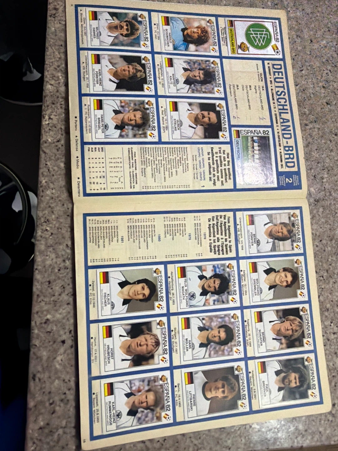 Panini Espana 82 World Cup Sticker Album - photo 5