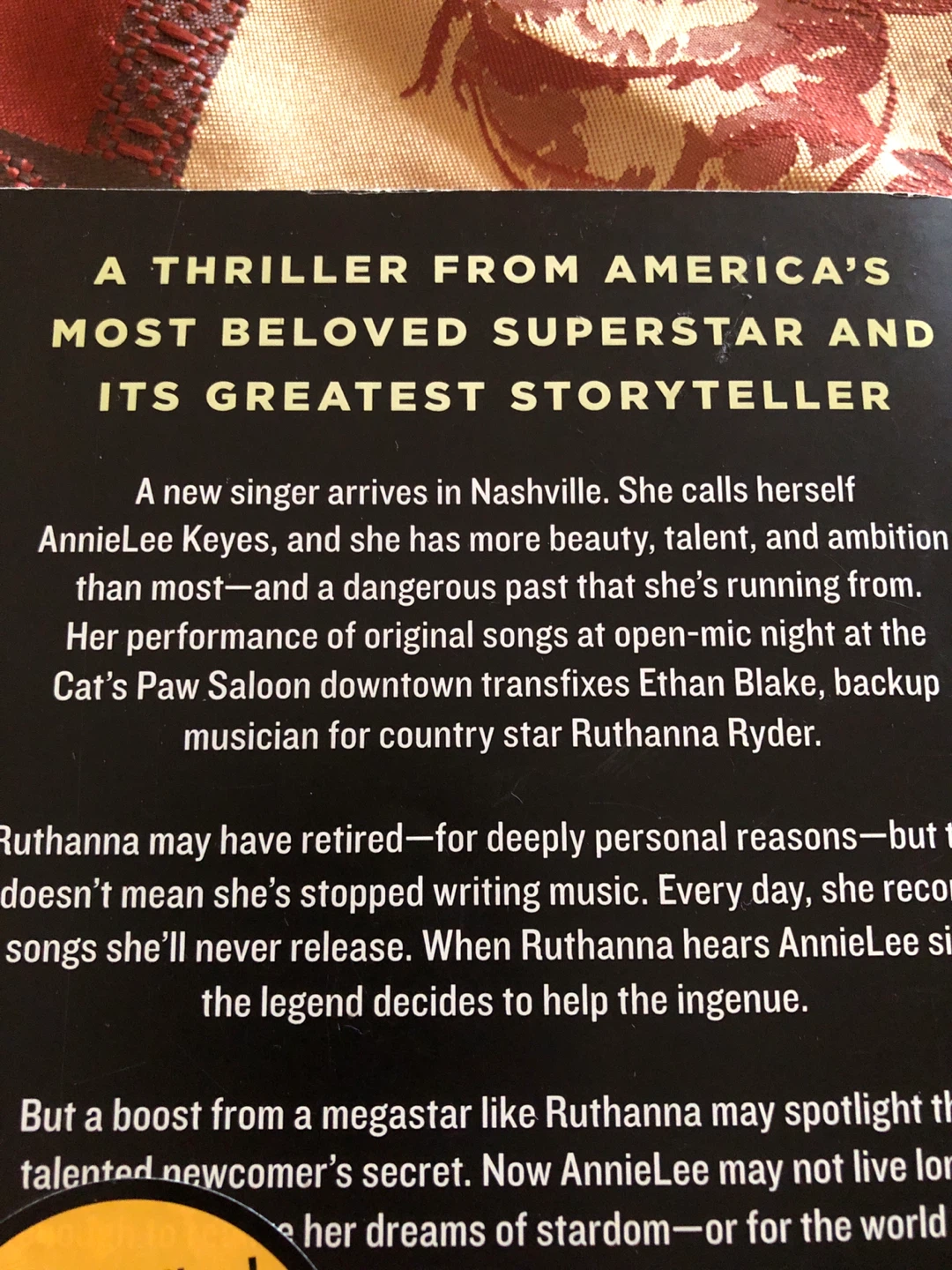Run Rose Run by Dolly Parton and James Patterson 🏈 - photo 2