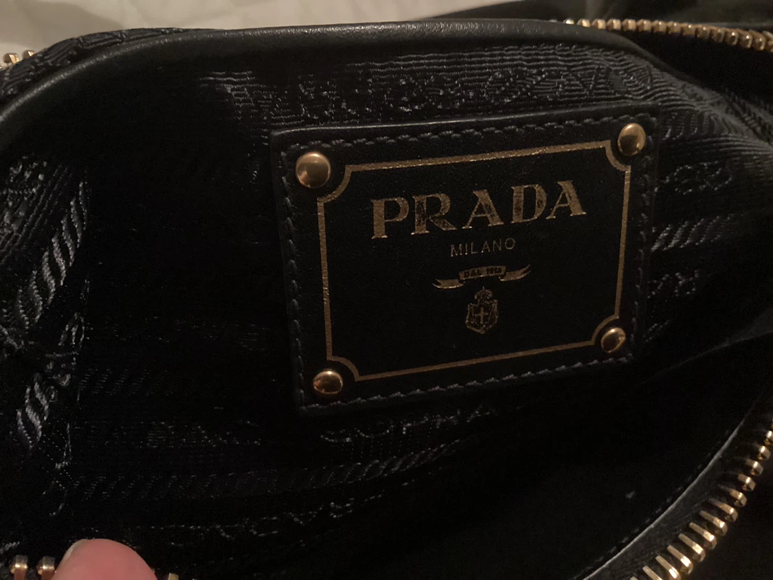 Prada Black Nylon Handbag - photo 5
