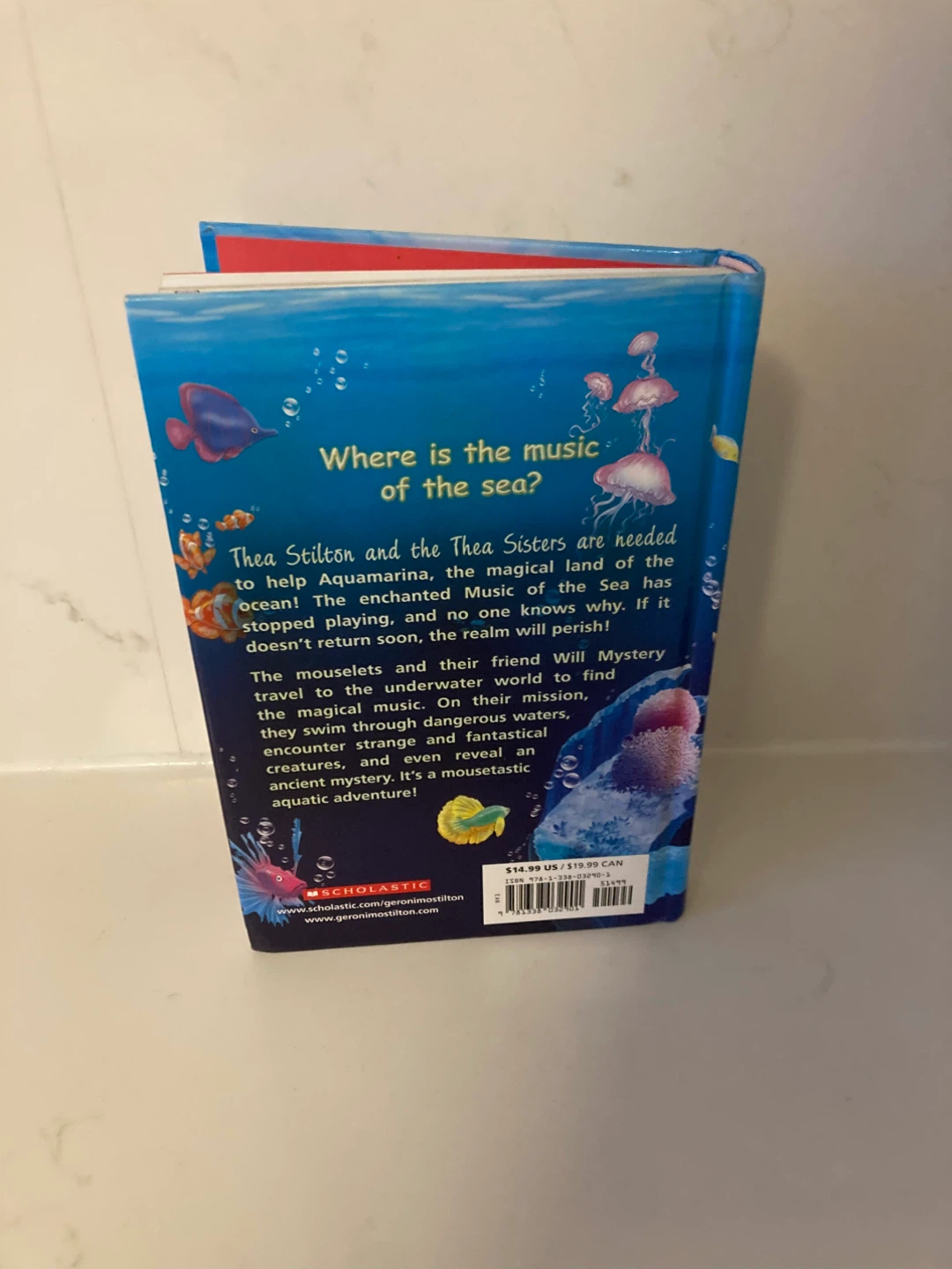 🏈Thea Stilton: The Treasure of the Sea Hardcover Book - photo 2