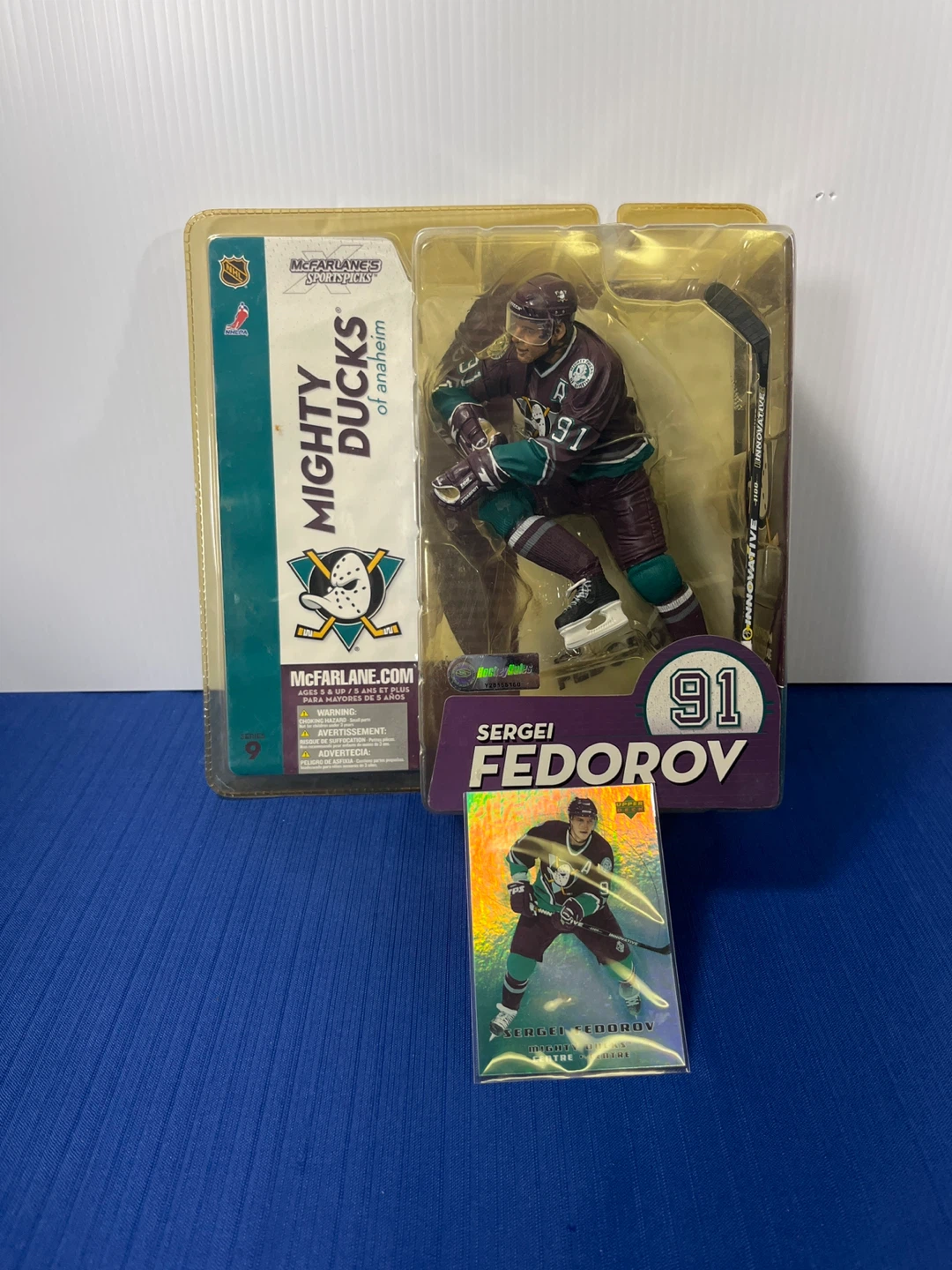 McFarlane Sergei Fedorov Mighty Ducks Figure