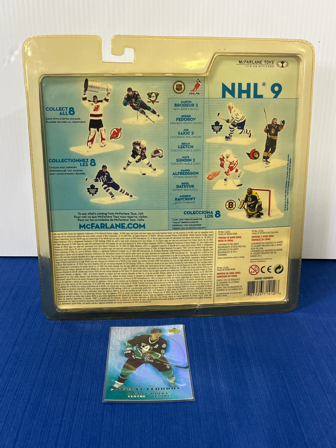 McFarlane Sergei Fedorov Mighty Ducks Figure - photo 5