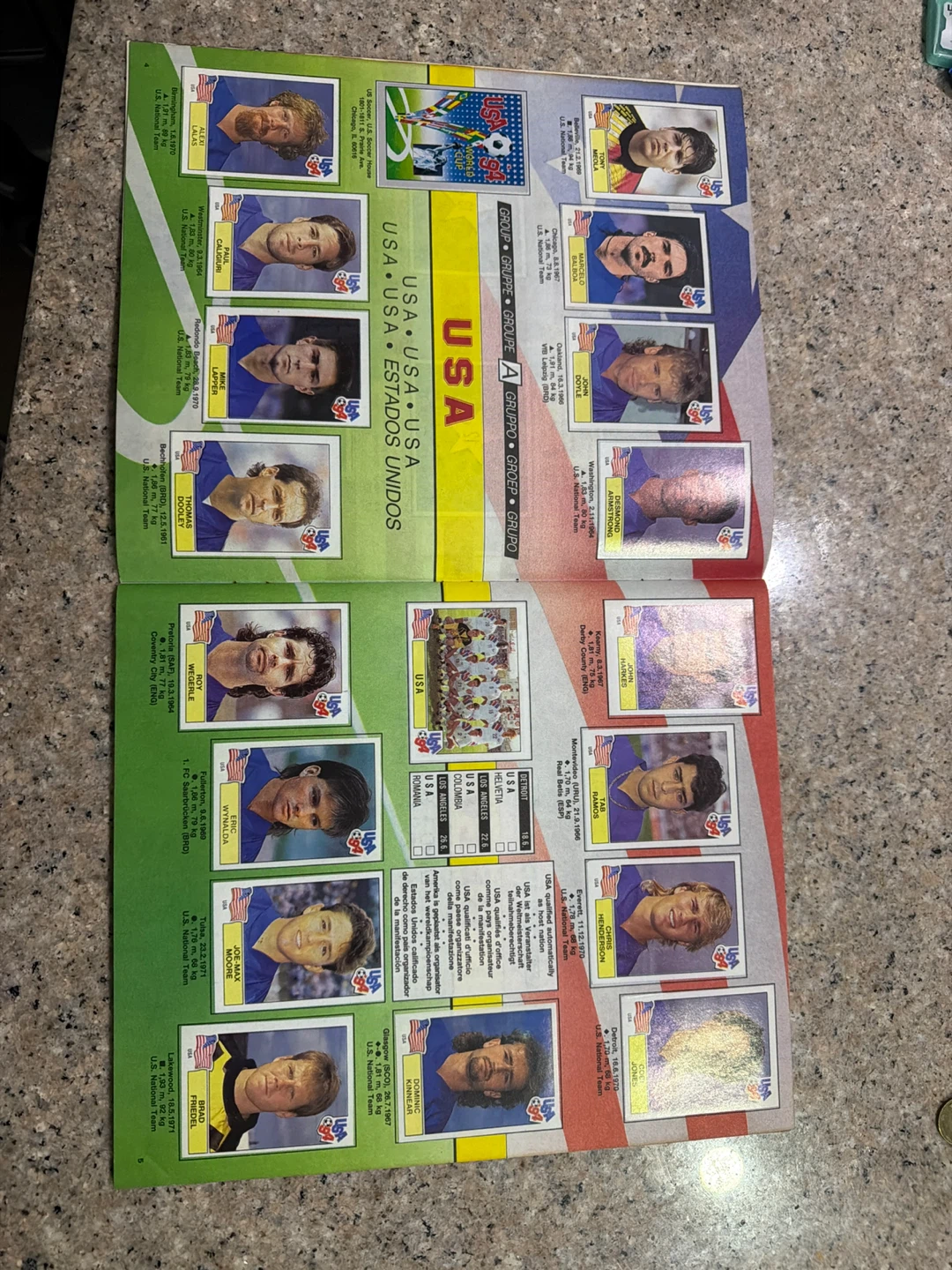 Panini USA 1994 FIFA World Cup Sticker Album - photo 3