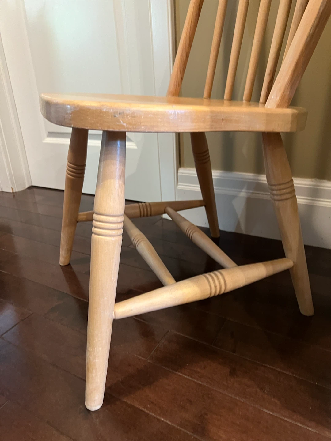Vintage Windsor Dining Chair - photo 4