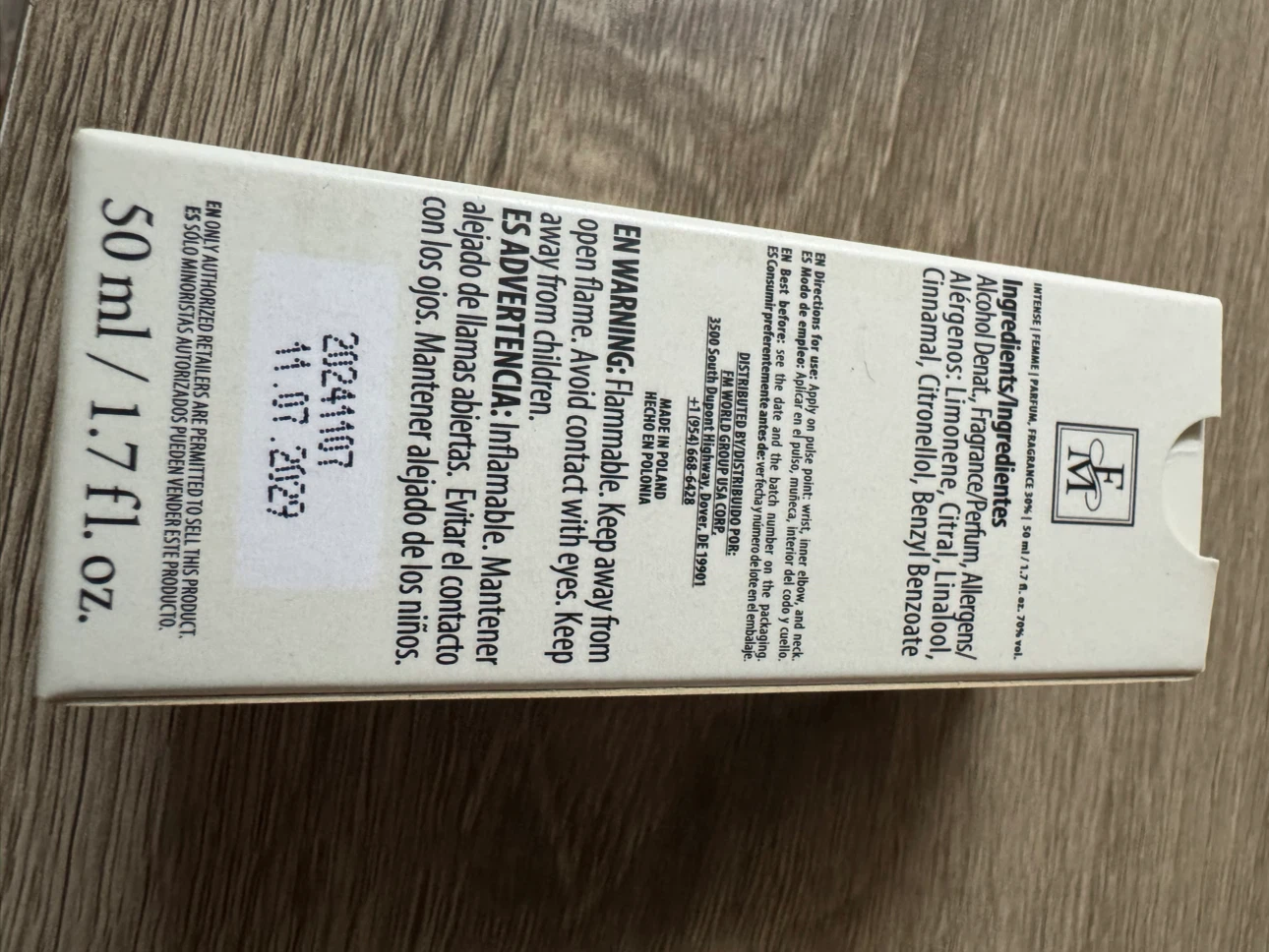 Federico Mahora Intense 33 Perfume new 🏈 - photo 2