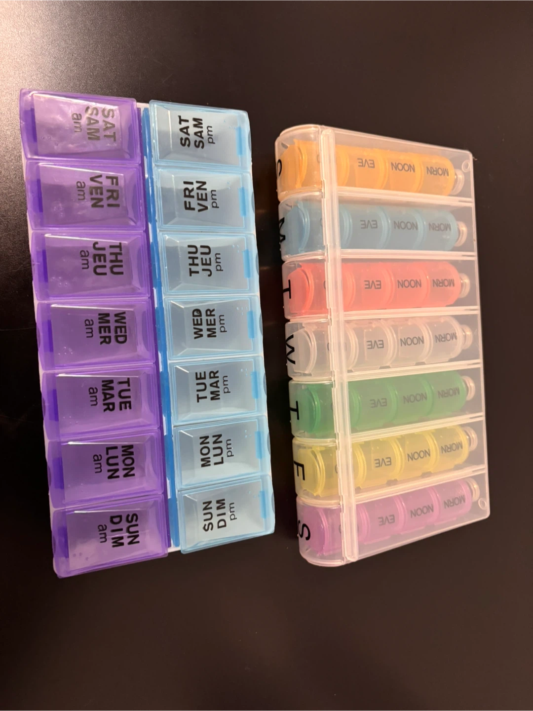 Set of 2 Weekly Pill Organizers - photo 2