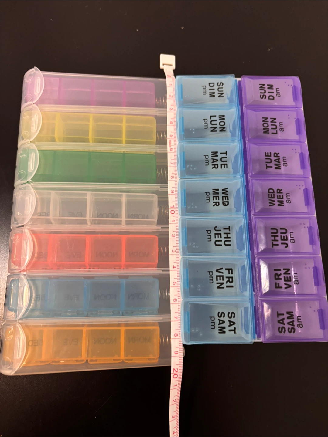 Set of 2 Weekly Pill Organizers - photo 4
