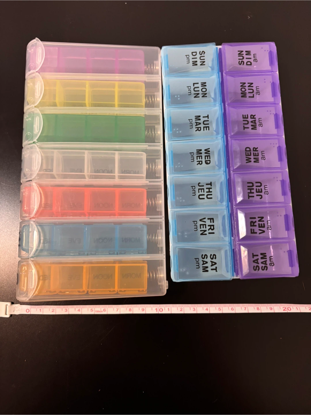 Set of 2 Weekly Pill Organizers - photo 5