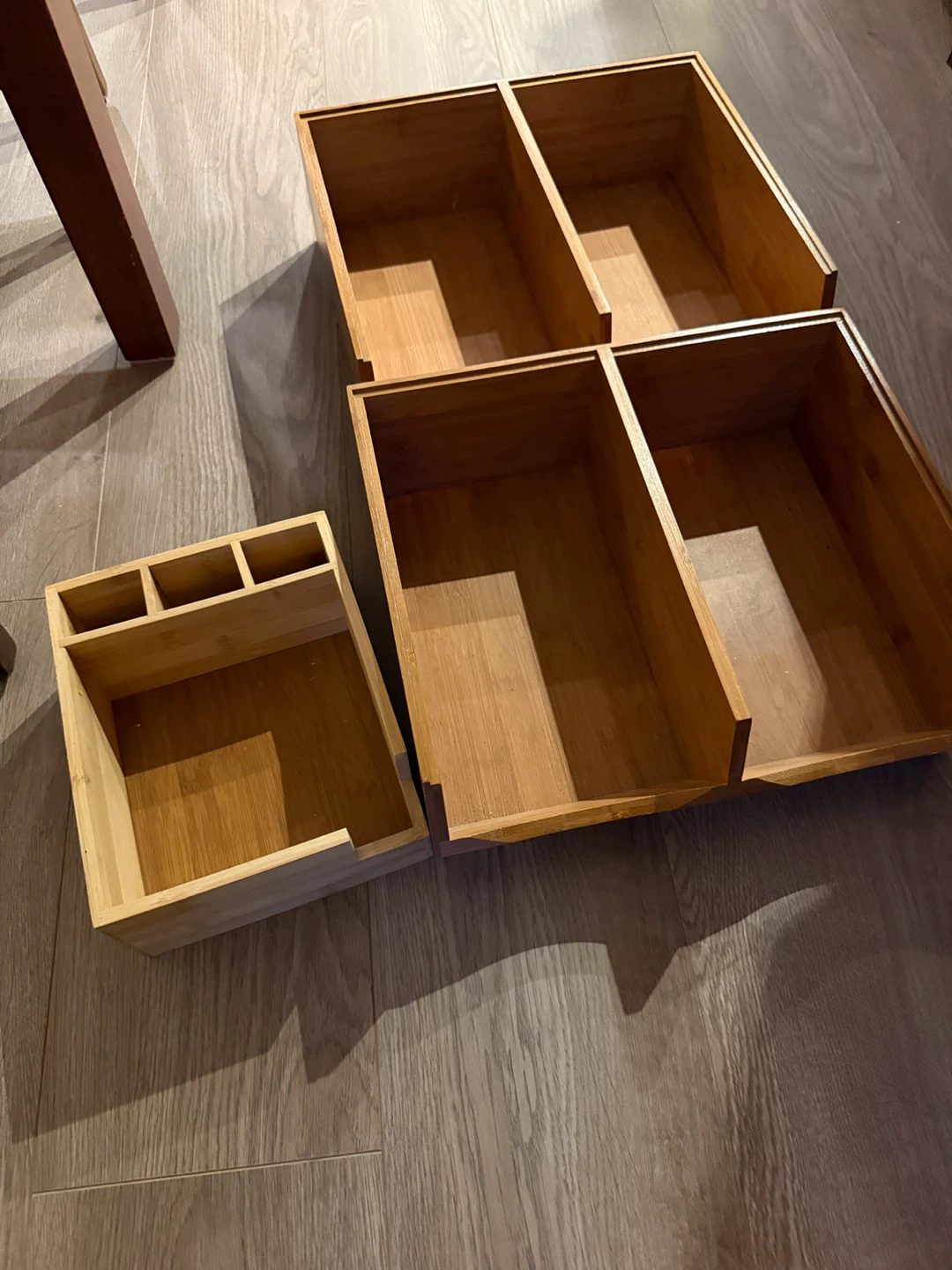 Set of 3 wooden Storage Organizers - photo 2