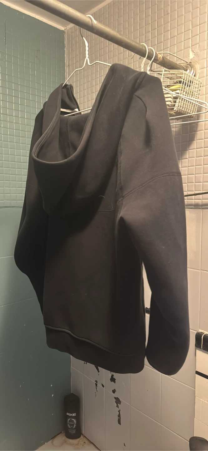 Nike Tech Fleece Black Full-Zip Hoodie - photo 2