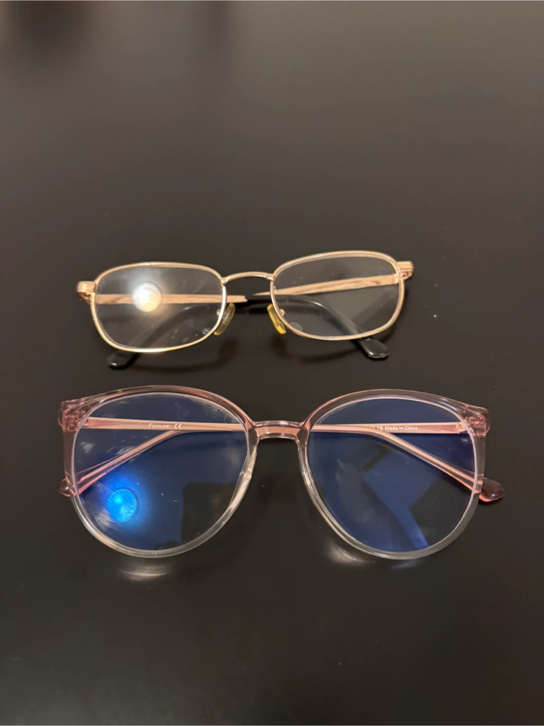 Two pairs of Firmoo glasses