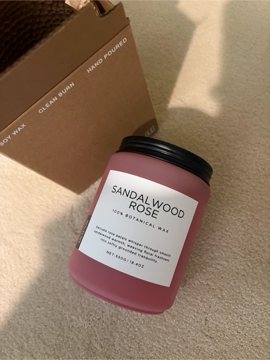 M&SENSE scented candle