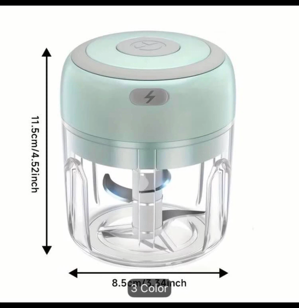 Electric Mini Food Chopper rechargeable - photo 4