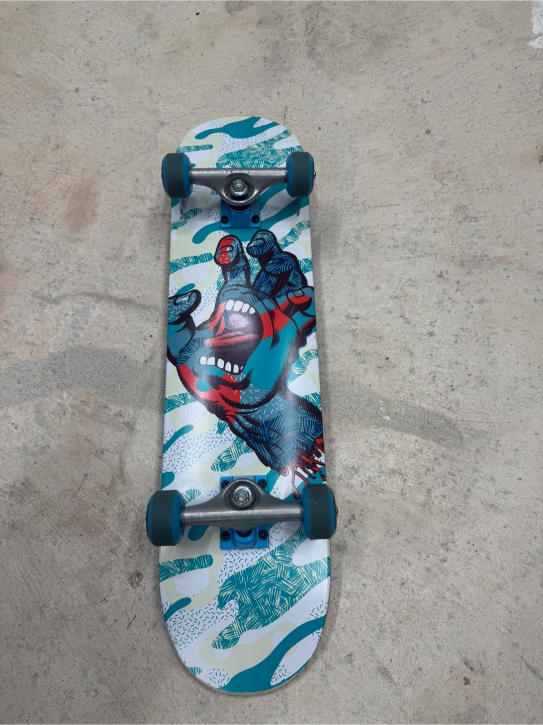 Santa Cruz Screaming Hand Skateboard