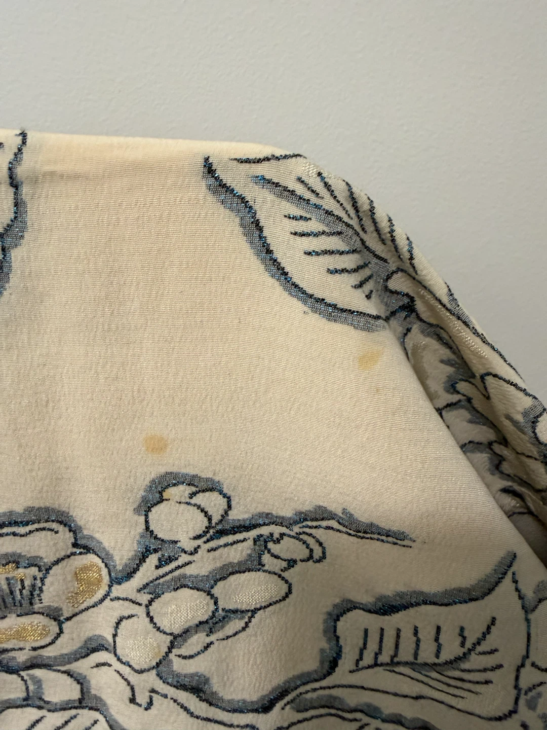 Vintage Floral Japanese Haori Jacket - photo 4