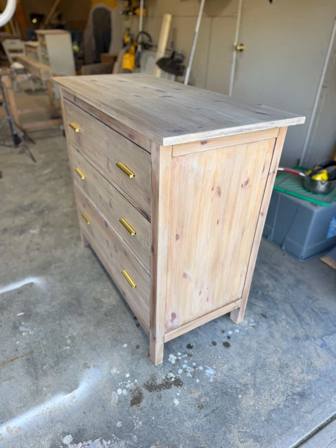 Three-Drawer Wooden Dresser - photo 4