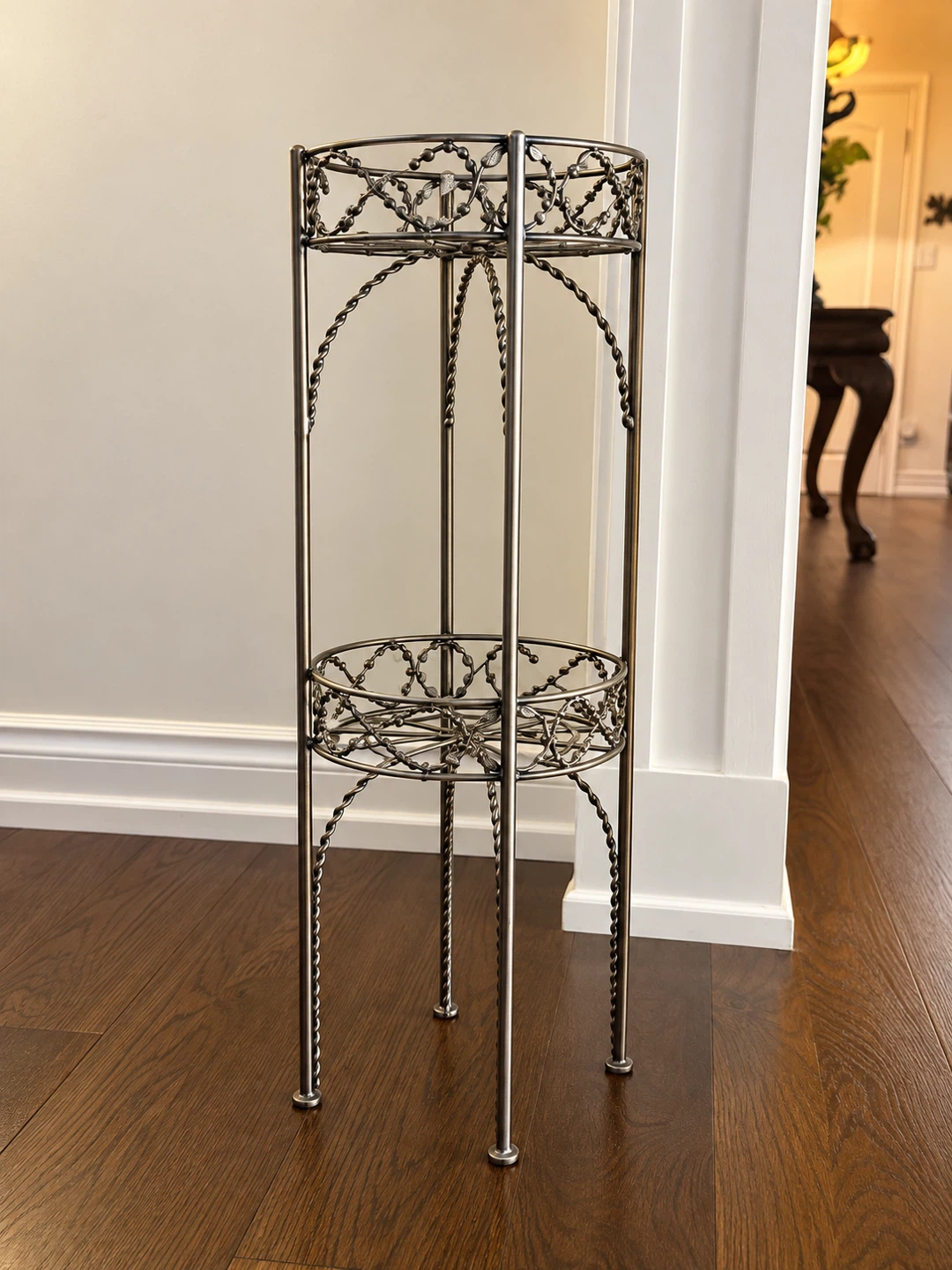 Two-Tier Metal Plant Stand - photo 2