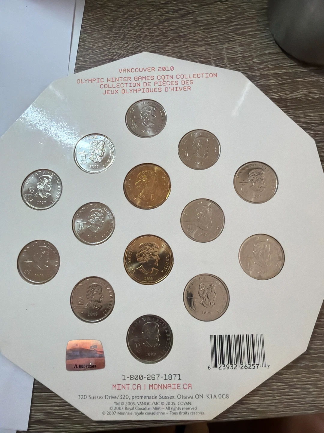 Vancouver 2010 Olympic Winter Games Coin Collection - photo 2