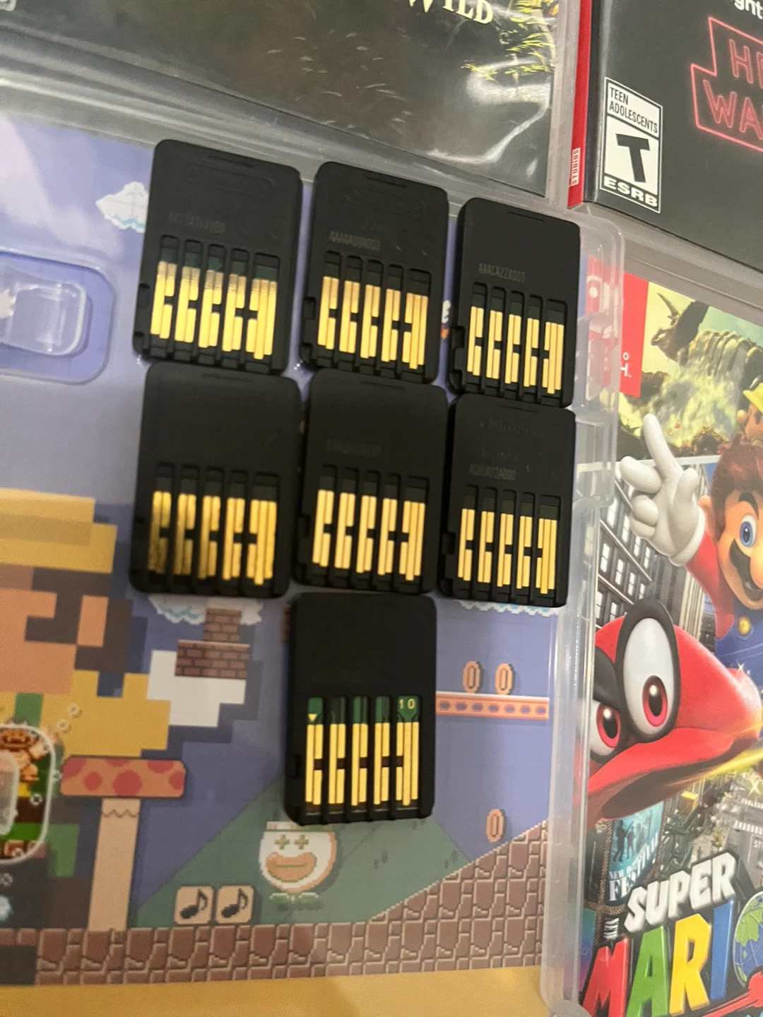 7 Nintendo Switch Game Cartridges - photo 2