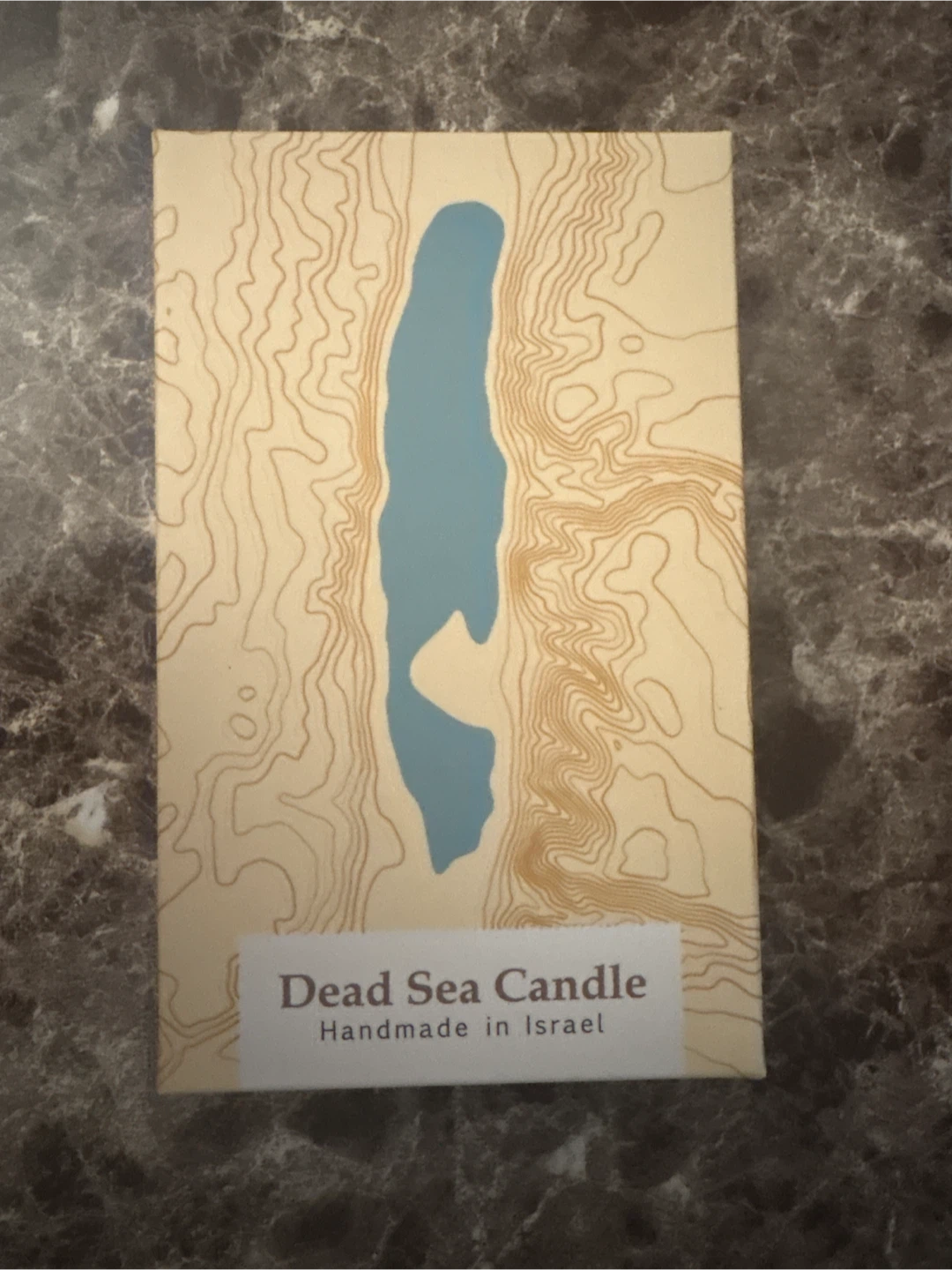 IsraCandle Dead Sea Beeswax Candle 🏈