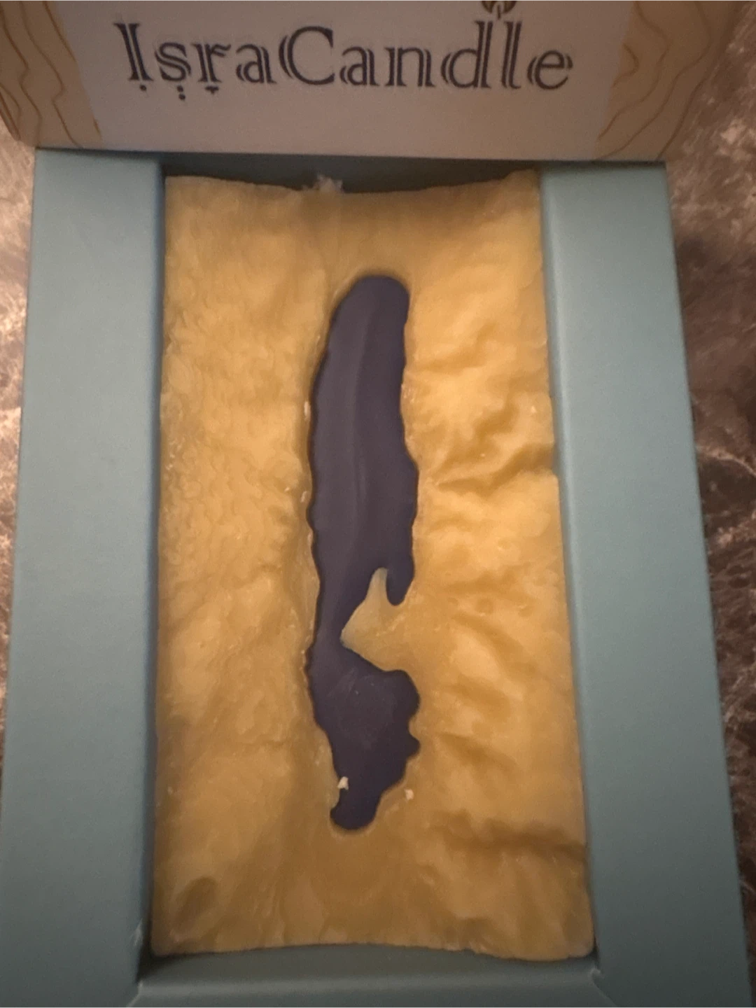 IsraCandle Dead Sea Beeswax Candle 🏈 - photo 4