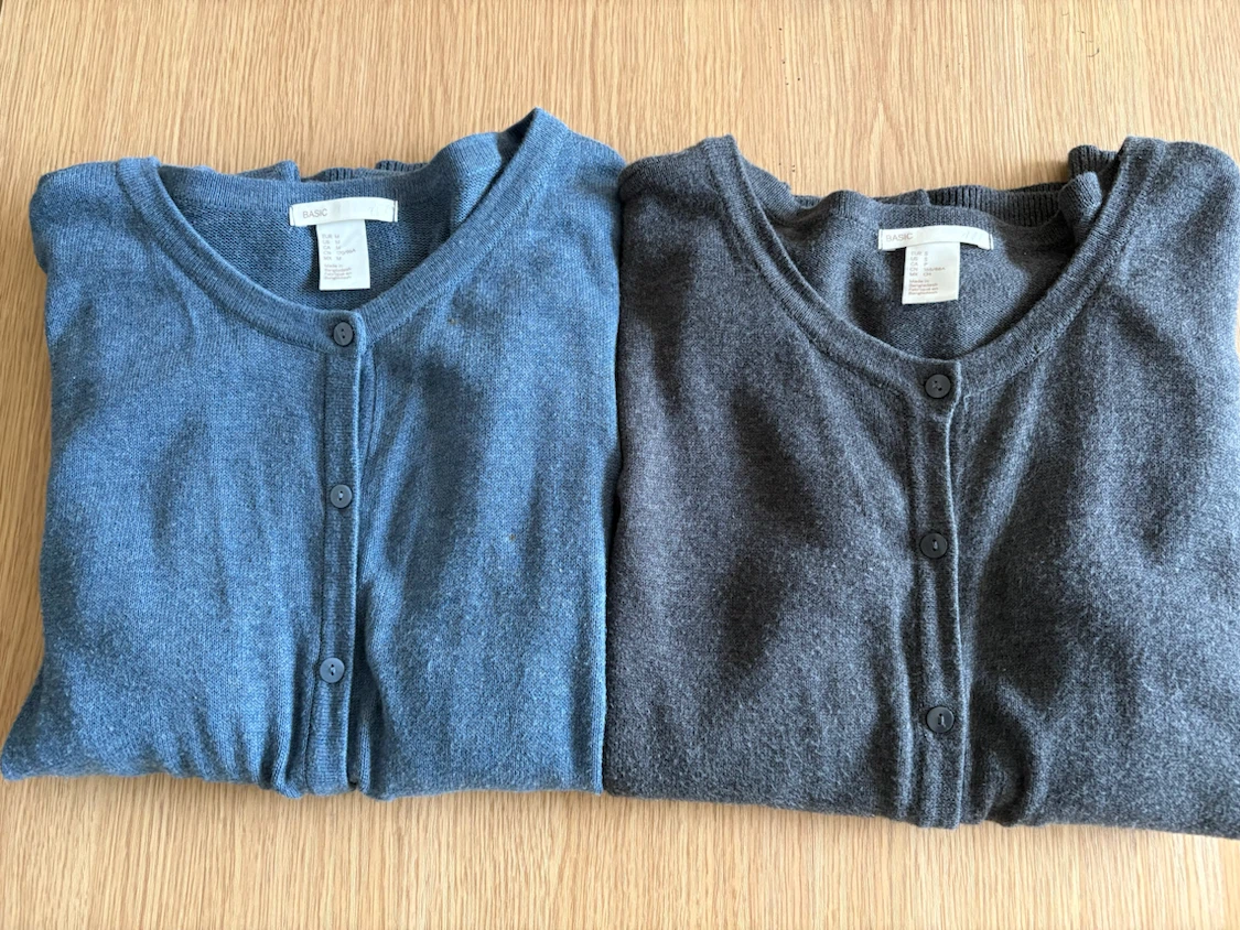 Two H&M Basic Cardigans 🏈