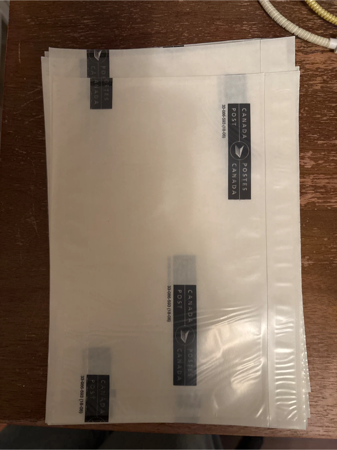 🏈 Canada Post Plastic Mailing Envelopes