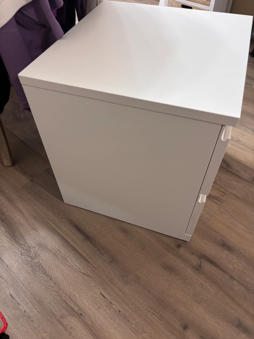 IKEA Storklinta White 2-Drawer Nightstand - photo 3